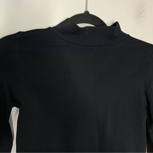 Intimately Free People Rocky Seamless Fitted Turtleneck Black, size XS/S - Picture 5 of 11